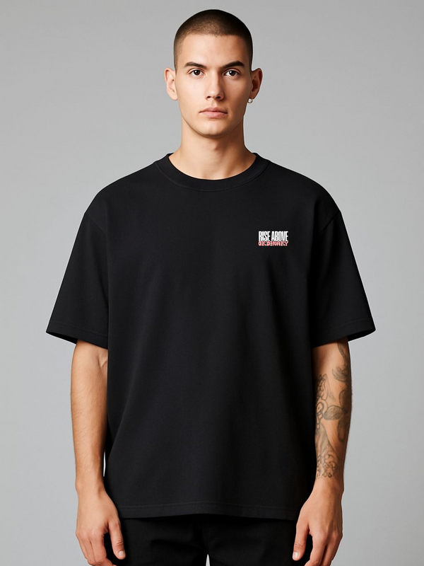 RISE ABOVE OVERSIZED TEE
