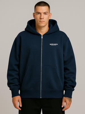 YOUR VISION YOUR FUTURE OVERSIZED ZIP HOODIE