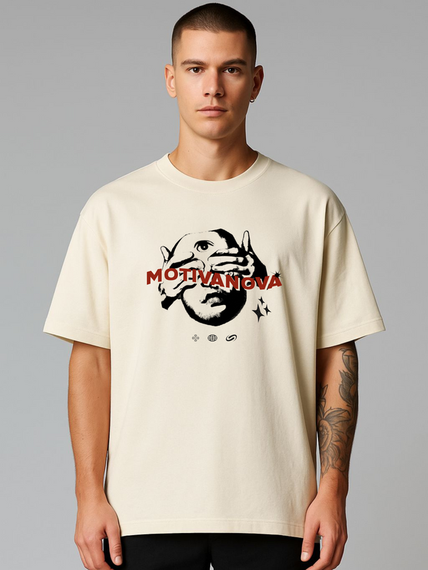 VISIONARY LOGO OVERSIZED TEE