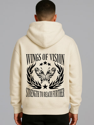 WINGS OF VISION OVERSIZED HOODIE