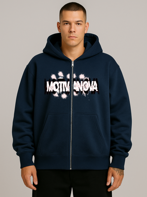 URBAN NOVA OVERSIZED ZIP-HOODIE