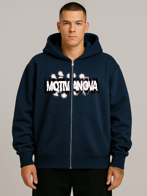 URBAN NOVA OVERSIZED ZIP-HOODIE