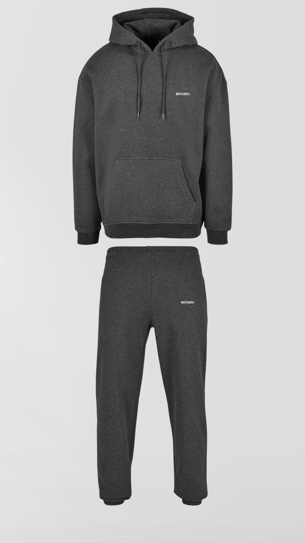 LOGO BASIC TRACKSUITS CHARCOAL