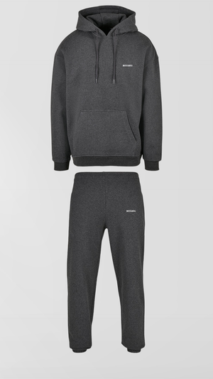 LOGO BASIC TRACKSUITS CHARCOAL