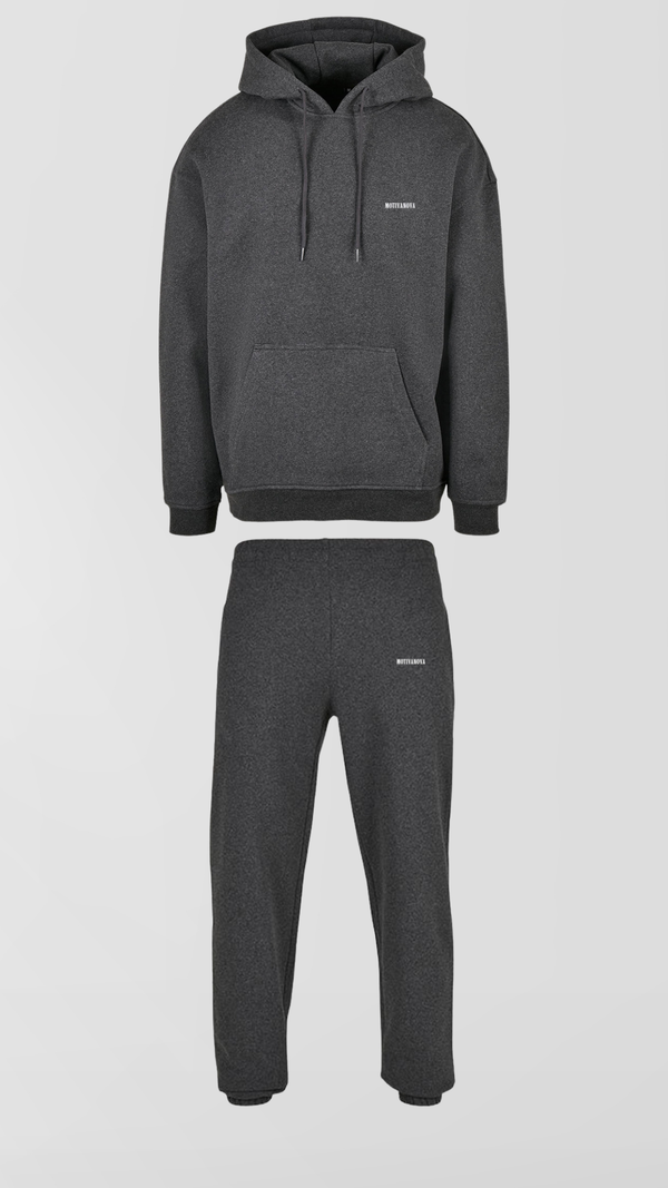 LOGO BASIC TRACKSUITS CHARCOAL