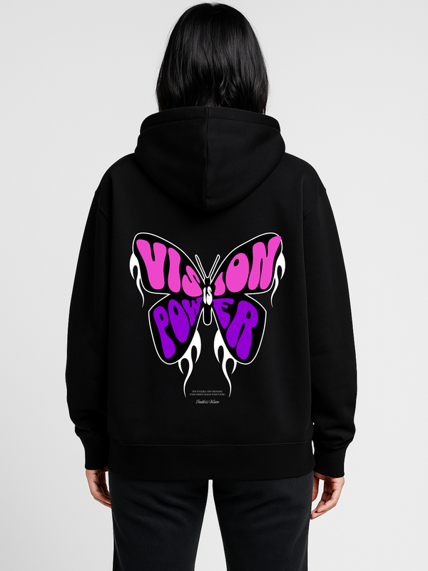 VISION POWER WOMAN OVERSIZED HOODIE