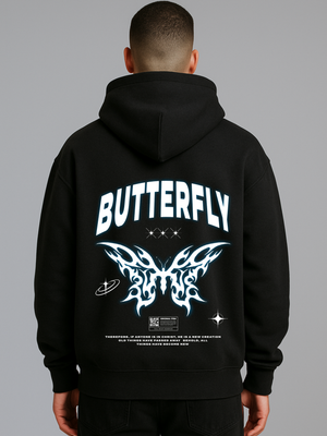 BUTTERFLY OVERSIZED HOODIE
