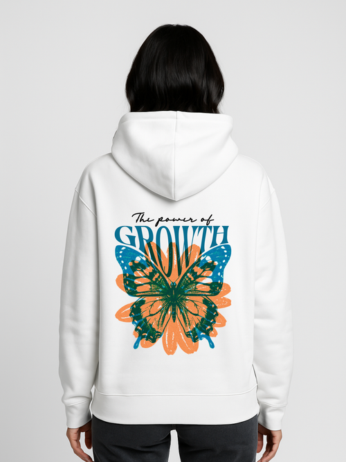 POWER GROWTH WOMAN OVERSIZED HOODIE