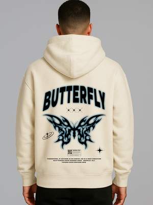 BUTTERFLY OVERSIZED HOODIE
