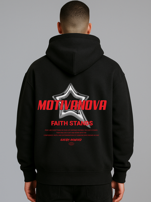 FAITH STANDS OVERSIZED HOODEIE