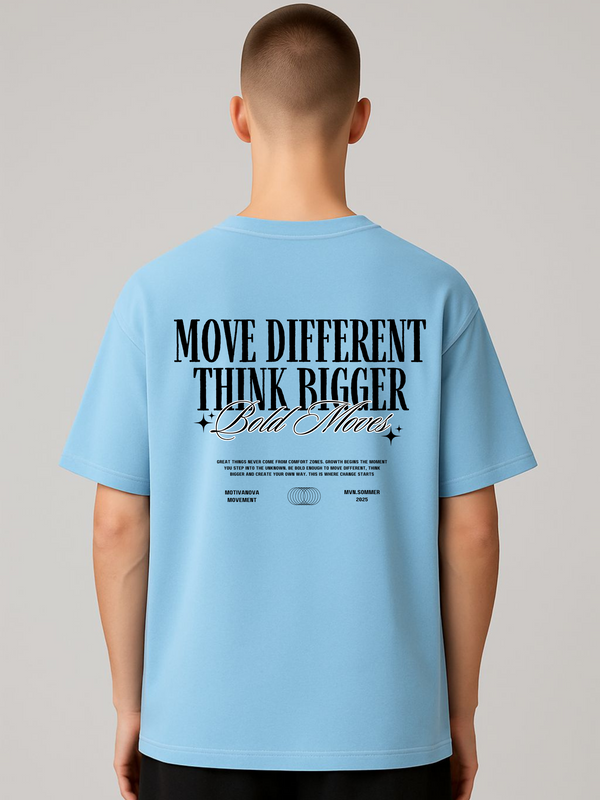 BOLD MOVES OVERSIZED TEE