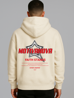 FAITH STANDS OVERSIZED HOODEIE