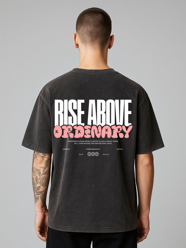 RISE ABOVE OVERSIZED TEE