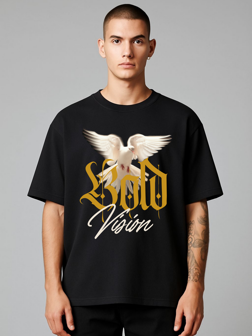 BOLD VISION OVERISZED TEE