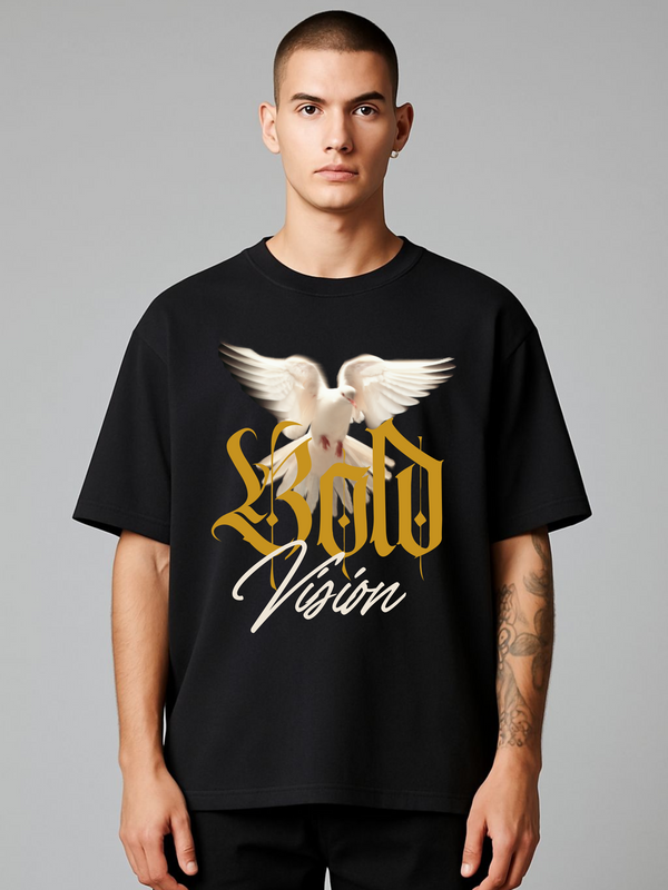 BOLD VISION OVERISZED TEE