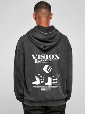 VISION INFINITE WASHED OVERSIZED HOODIE