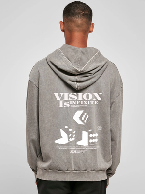VISION INFINITE WASHED OVERSIZED HOODIE