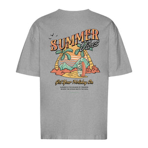 SUMMER VIBES HOLIDAY OVERSIZED TEE