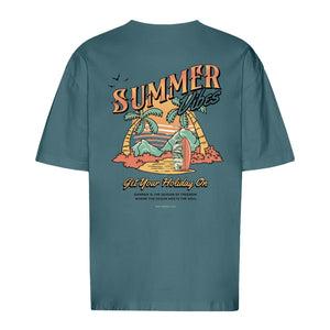 SUMMER VIBES HOLIDAY OVERSIZED TEE