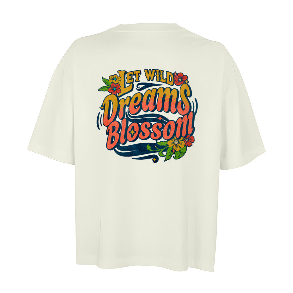 WOMAN'S DREAM BLOSSOM BOXY OVERSIZED TEE