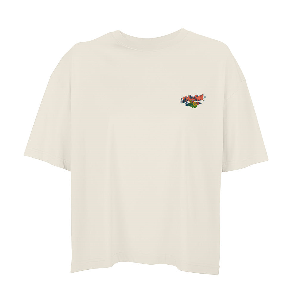 WOMAN'S DREAM BLOSSOM BOXY OVERSIZED TEE
