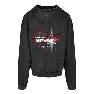 ENDLESS VISION CLARITY OVERSIZED WASHED HOODIE