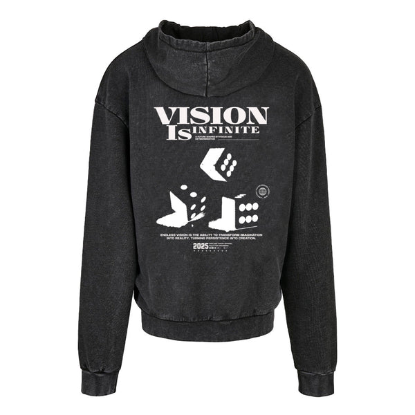 VISION INFINITE WASHED OVERSIZED HOODIE
