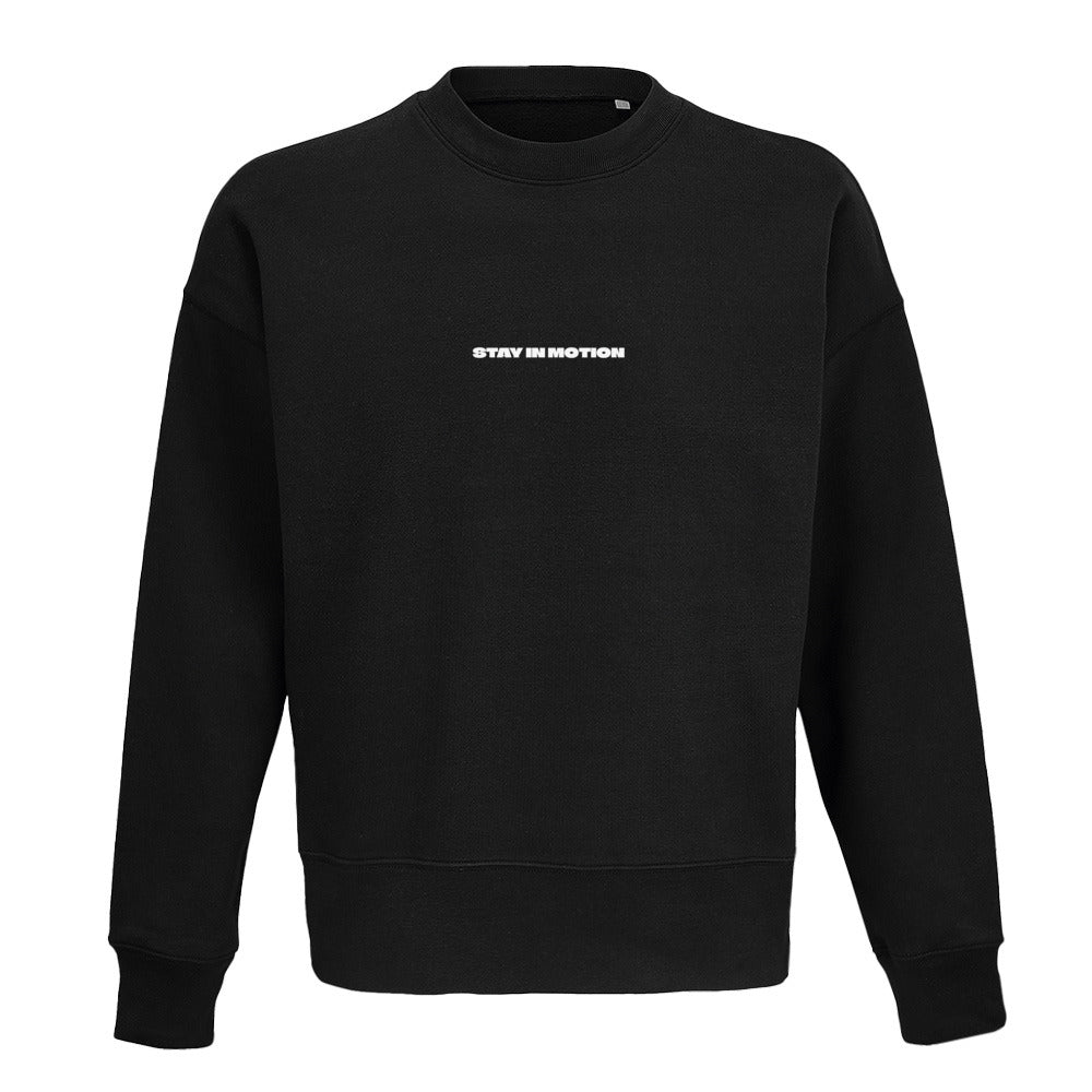 STAY IN MOTION OVERSIZED SWEATSHIRT