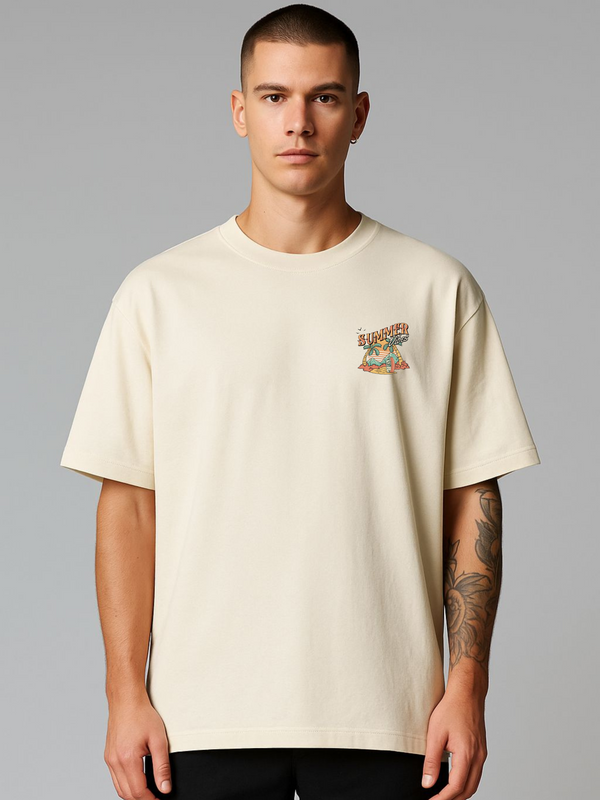SUMMER VIBES HOLIDAY OVERSIZED TEE