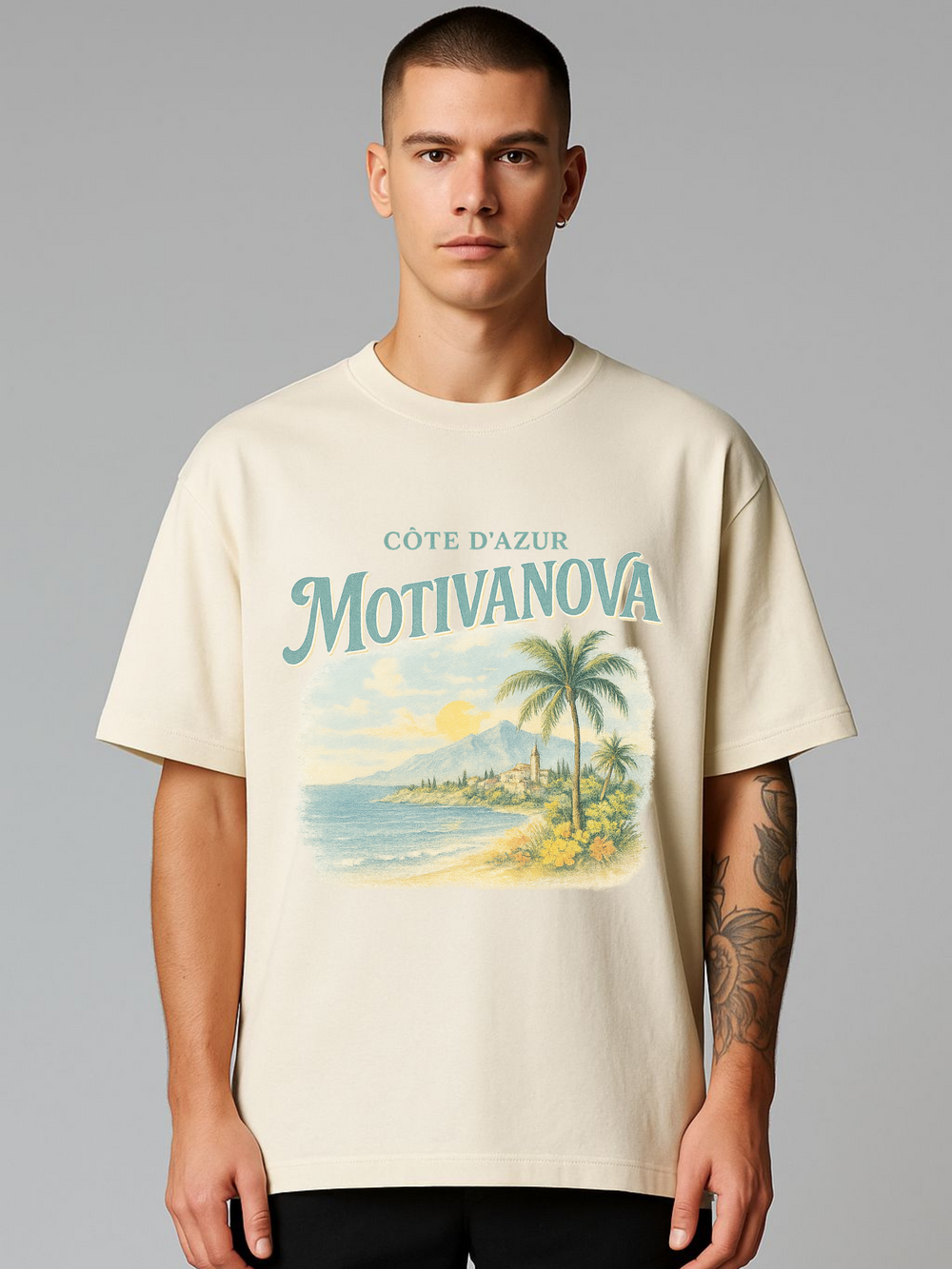 NOVA COTE D'AZUR OVERSIZED TEE