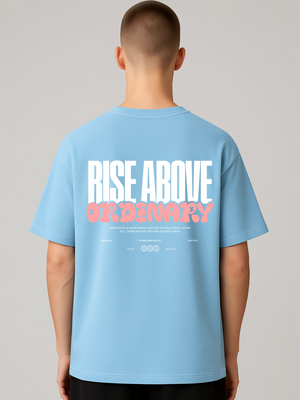 RISE ABOVE OVERSIZED TEE