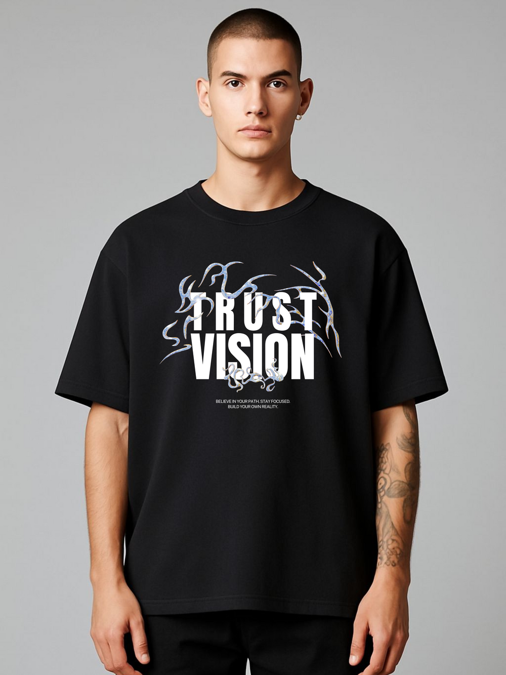 TRUST VISION OVERSIZED TEE