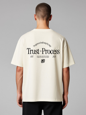 TRUST THE PROCESS IN MOTION OVERSIZED TEE