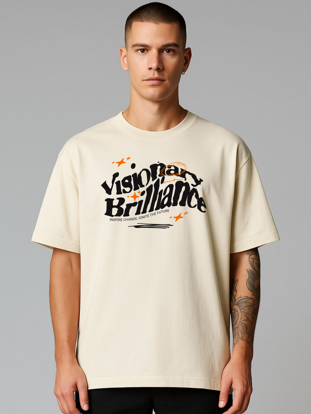 VISIONARY BRILLIANCE OVERSIZED TEE