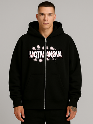URBAN NOVA OVERSIZED ZIP-HOODIE