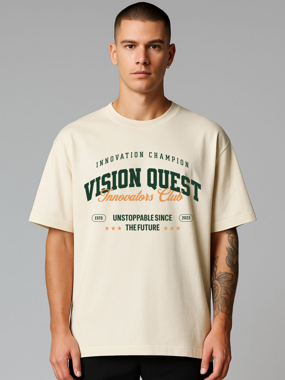 VISION QUEST OVERSIZED TEE