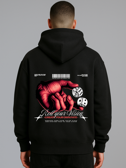 ROLL YOUR VISION OVERSIZED HOODIE