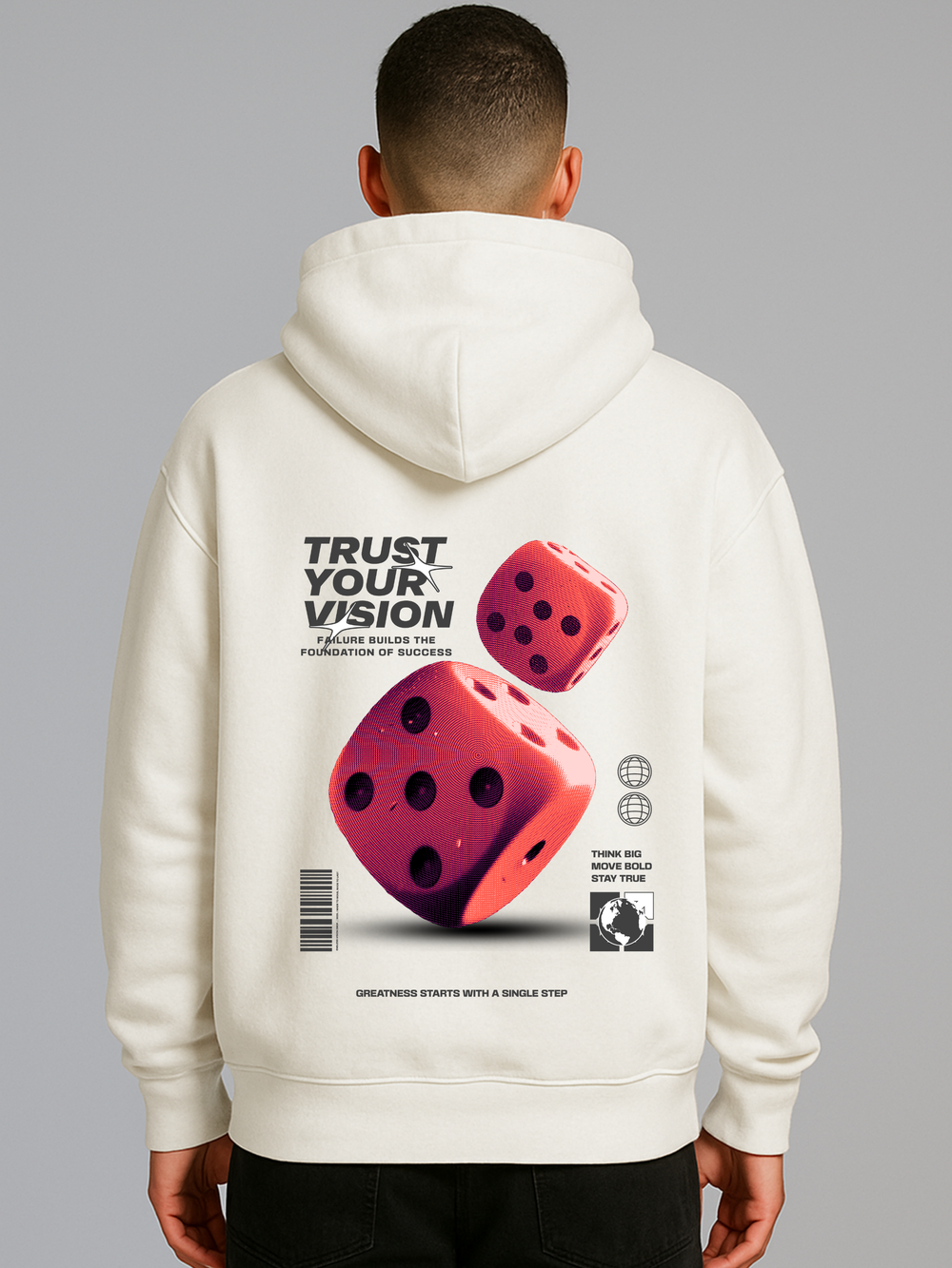 TRUST YOUR VISION OVERSIZED HOODIE
