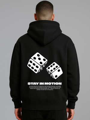 STAY IN MOTION OVERSIZED HOODIE