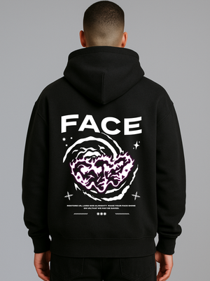 FACE OVERISZED HOODIE