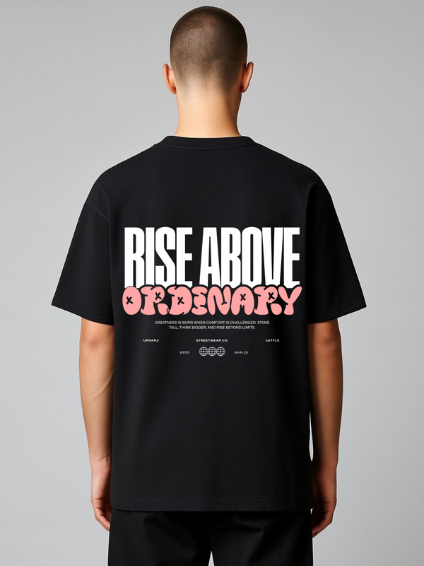 RISE ABOVE OVERSIZED TEE