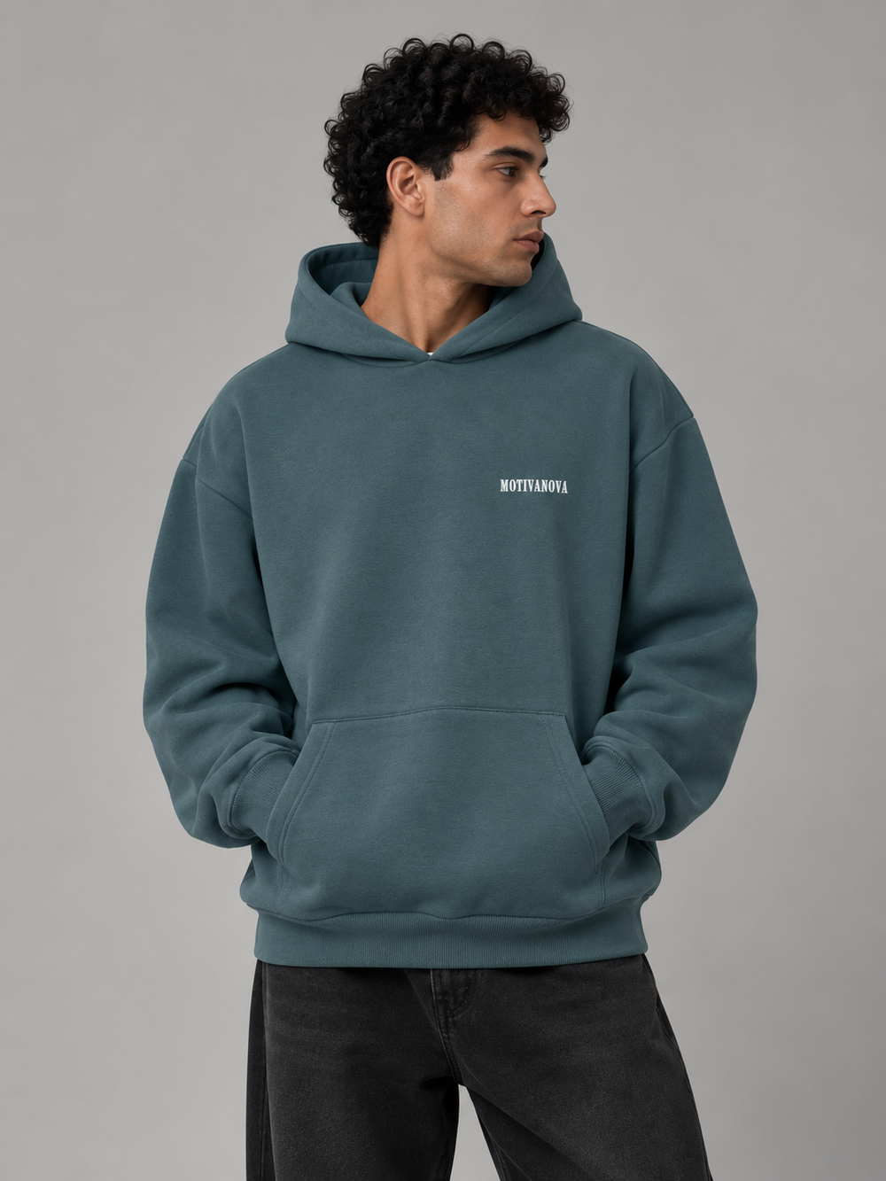 LOGO OVERSIZED HOODIE