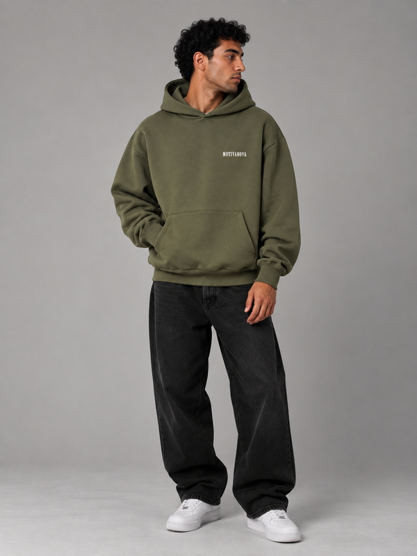 LOGO OVERSIZED HOODIE