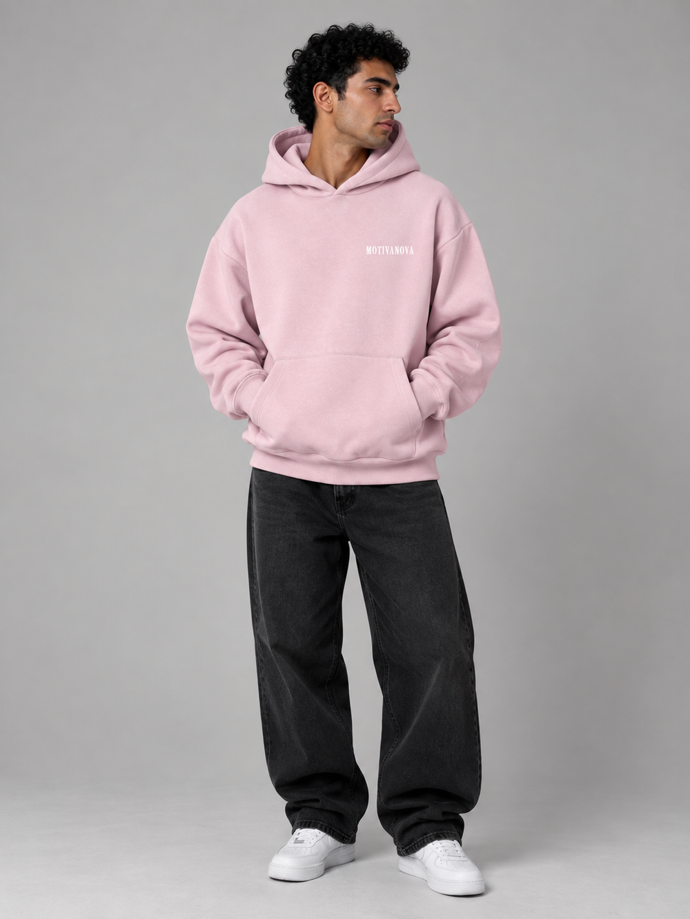 LOGO OVERSIZED HOODIE