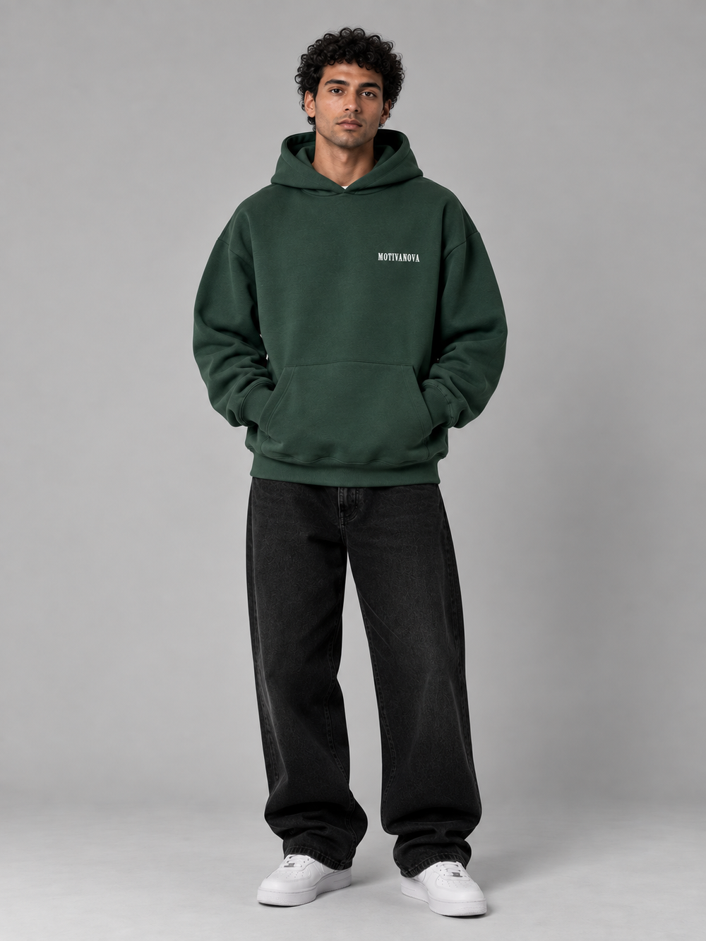 LOGO OVERSIZED HOODIE