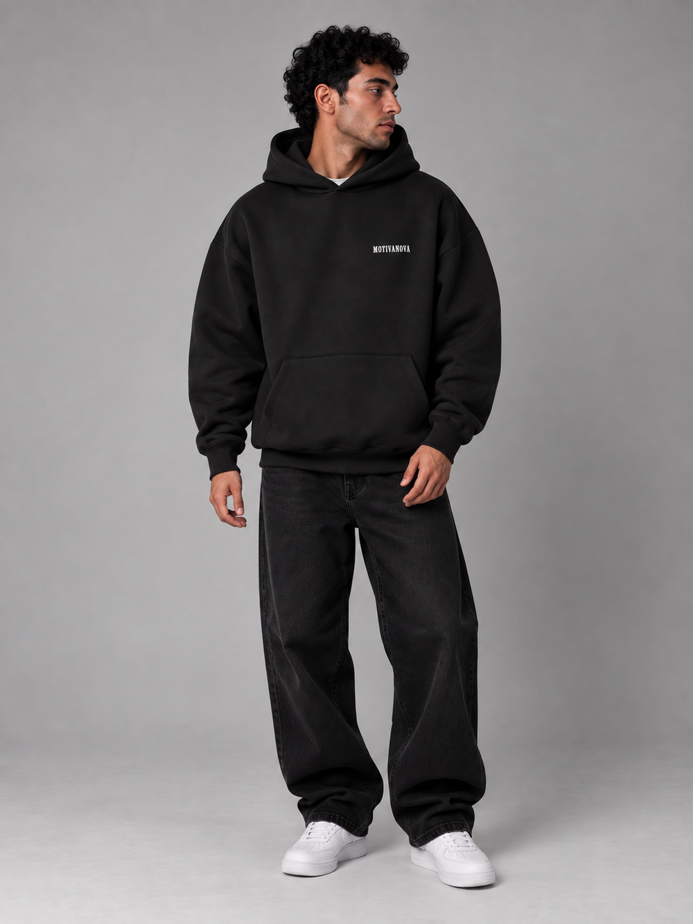 LOGO OVERSIZED HOODIE