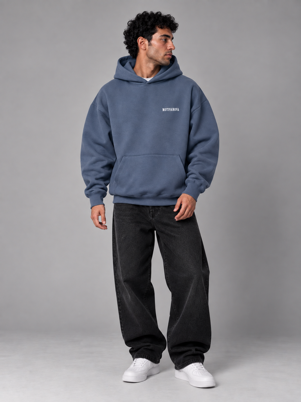 LOGO OVERSIZED HOODIE
