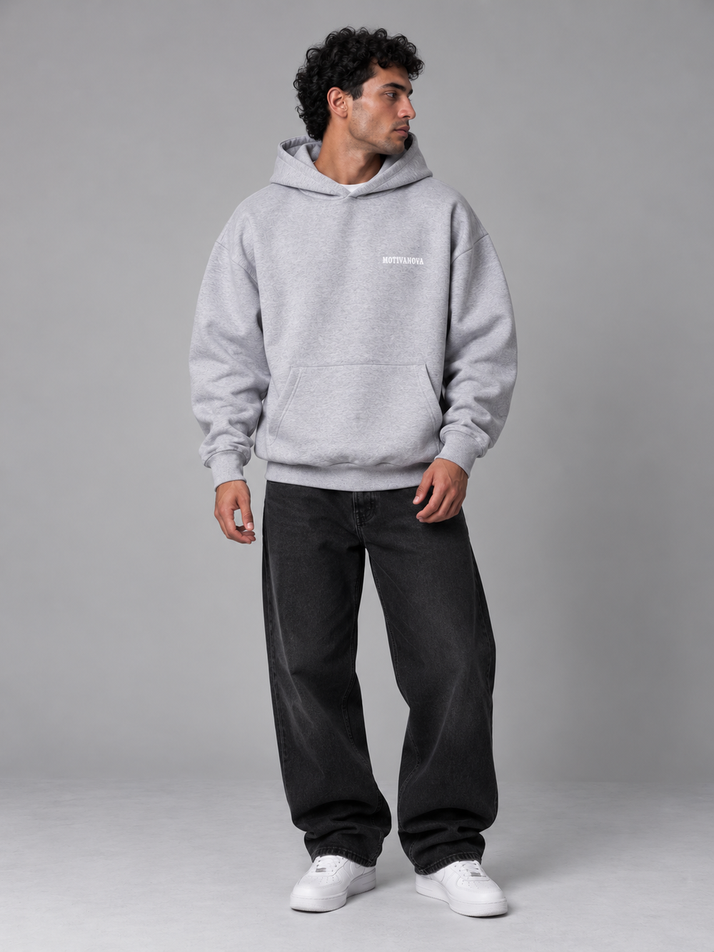LOGO OVERSIZED HOODIE