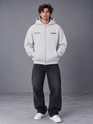VISION HEAVY OVERSIZED ZIP-HOODIE