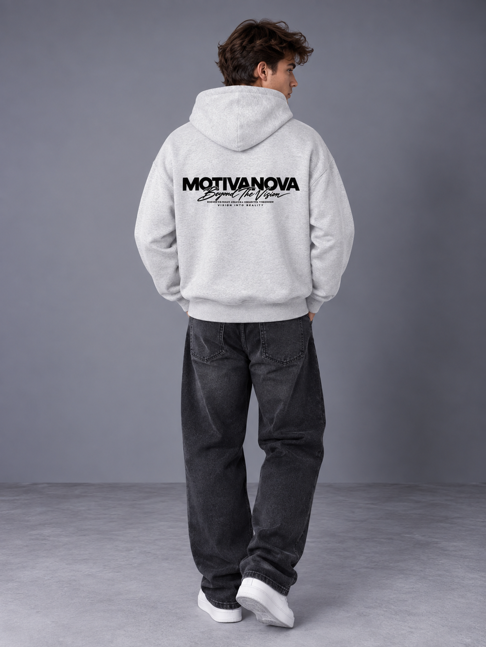 VISION HEAVY OVERSIZED ZIP-HOODIE
